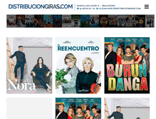 Tablet Screenshot of distribuciongiras.com